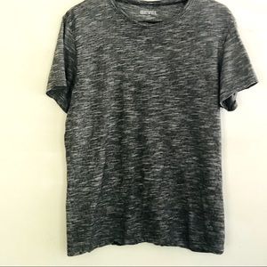 Round soft neck Short sleeve DarkGray T-shirt